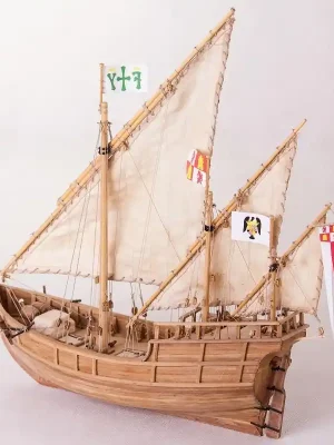 Fast ausverkauft | Dusek 21212 Nina Segelschiff Baukasten 330mm 1 72