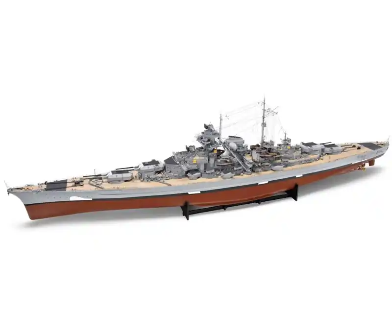 Amati 25076 Schlachtschiff Bismarck 1 200 Standmodell Bausatz | Nur solange der Vorrat reicht