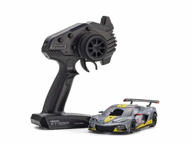 Schnäppchen - Kyosho 32356GM Mini-Z MR04 RWD Corvette C8-R Gun Metal (W-MM/KT531P)