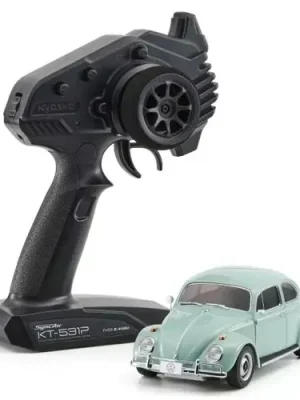 Premium-Qualität | NEU Kyosho 32374BBL Mini-Z MR04 RWD Volkswagen Beetle 1300 1966 Bahama Blue