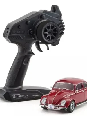 Gleich bestellen - NEU Kyosho 32374RR Mini-Z MR04 RWD Volkswagen Beetle 1300 1966 Ruby Red