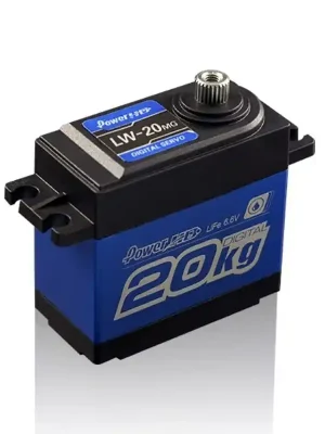 Zertifiziert | Power HD HD-LW-20MG Servo HD LW-20MG Digital wasserdicht ALU-CASE 20.0KG/0.16SEC