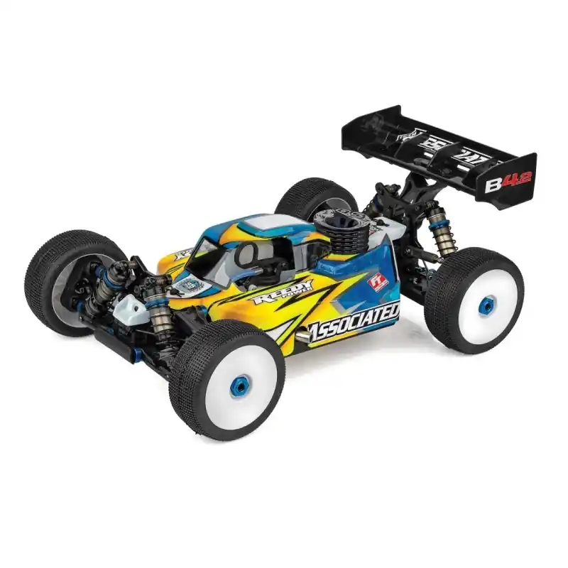 Team Associated 80956RC RC8B4.2 Team Kit (Euro Edition) RNX.4 Combo 1 8 Nitro Bausat Euro Edition Maßgeschneidert für europäische Strecken - Bestseller