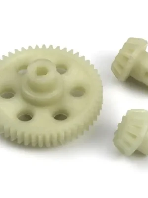 Zertifiziert | BlackZon 540323 Hauptzahnrad (Spur Gear) und Kegelrad-Set für Spryte ST / MT