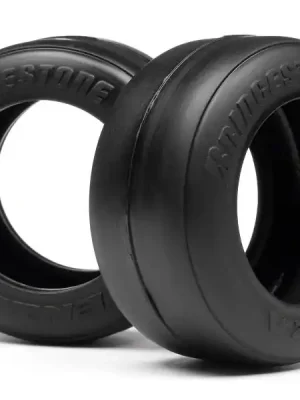 Hammerpreis - HPI H103016 Bridgestone High Grip Slick-Reifen M vorne (2) FT01 Formula Ten