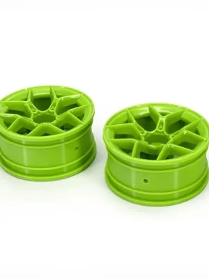 NEU HPI 160928 Aero 5-Speichen-Felgen 1 10 26mm, 6mm Offset h. - Grün (2) Motorsport-Look für Drift- und Tourenwagen | Angebot