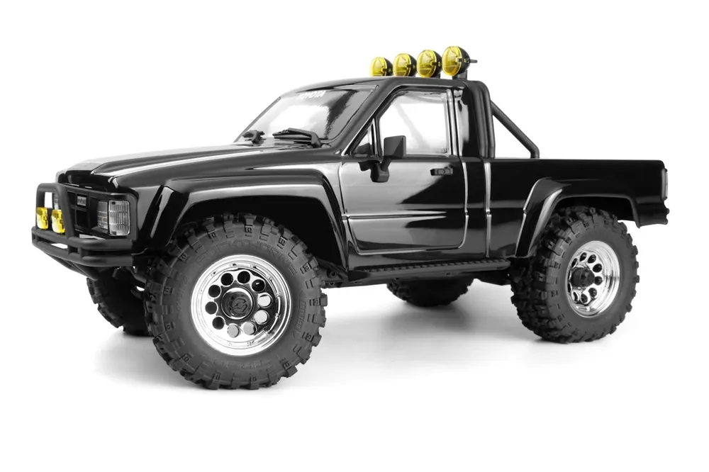 NEU HPI 160968 Venture18 Flux 1985 Toyota Hilux SR5 1 18 4WD RTR - Schwarz ‘Abenteuer sah noch nie so gut aus.‘ - Neu eingetroffen