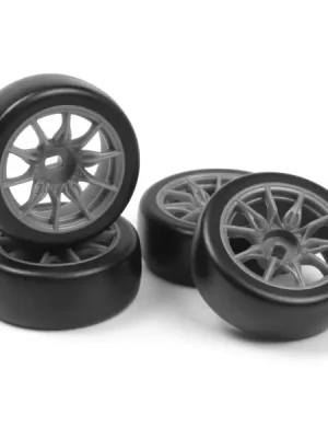 NEU HPI 161266 TSMK5-10 Drift Felgen- / Reifensatz 29 x 11 mm grau (4) für Stage-D24 2024 Toyota GR Supra - Topseller