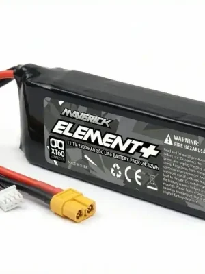 Maverick MV151111 LiPo Akku 3S 11,1V 2200mAh 50C mit XT-60 Stecker passend für Qbit 1 16 und QByte 1 12 | Sehr beliebt