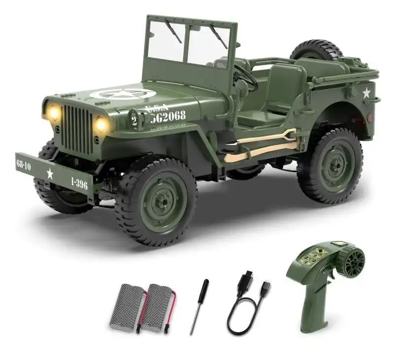 Schnelle Lieferung - EXHOBBY EXAC01160B2 1941 Willys MB 1 10 4WD - Crawler RTR 2.4GHz