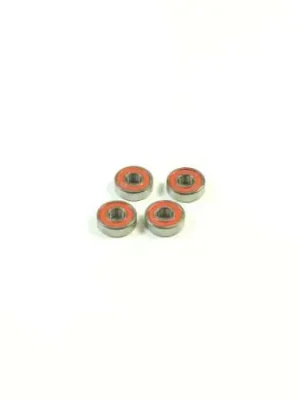 Zertifiziert - Sworkz SW116019R Kugellager 5x13x4mm, Gummidichtung rot (4)