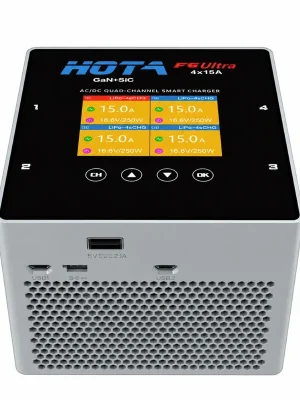 NEU HOTA F6 Ultra F6 Ultra Ladegerät 4-Kanal AC/DC mit bis zu 1000 Watt - Sofort bestellbar