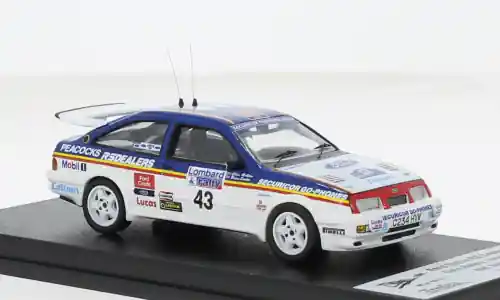 Kostenlose Rückgabe | Ford Sierra RS Cosworth, RAC Rally, 1986, 43, C.Mellors/B.Staker, 1 43, Trofeu
