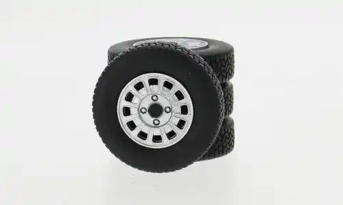 Hochwertig - - Reifen- und Felgenset VW Scirocoo MK1, 1 18, KK Scale