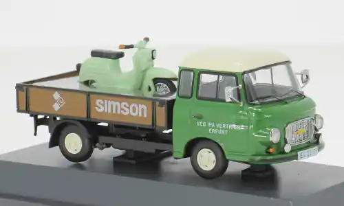 Reduziert | Barkas B1000, dunkelgrün/braun, 1 43, Schuco