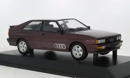 Audi quattro, dunkelrot, 1980, 1 18, Minichamps | Top bewertet