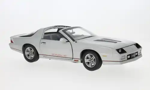 Nicht verpassen | Chevrolet Camaro IROC, silber, 1985, 1 18, Sun Star