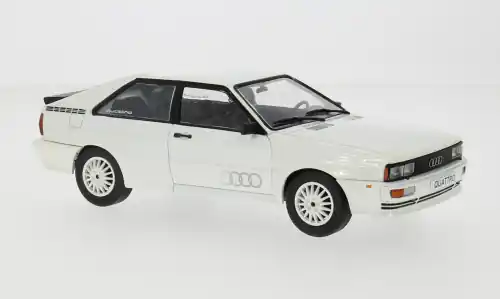 Top-Deal - Audi quattro, weiss, 1981, 1 24, WhiteBox