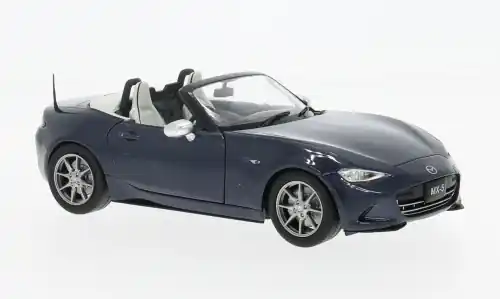 Mazda MX-5, dunkelblau, 2019, 1 24, WhiteBox - Neuheit