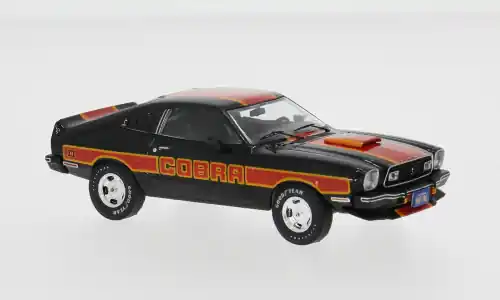 Ford Mustang II Cobra, schwarz/Dekor, 1977, 1 43, IXO | Online bestellen