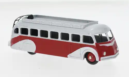 Sonderangebot | Isobloc Autocar, silber/rot, Dinky Toys / Atlas