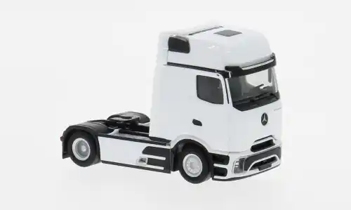Versandbereit | Mercedes Actros L Gigaspace, weiss, 1 87, Herpa