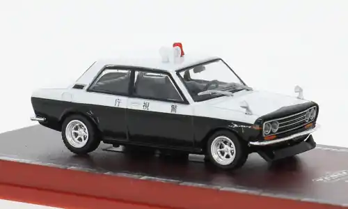 Datsun 510, Japanische Polizei, 1 64, Tarmac Works | Herstellerpreis
