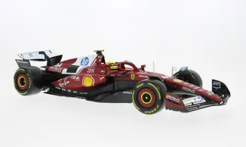 Einfache Rückgabe - Ferrari F1, 2025, 44, 1 18, Bburago