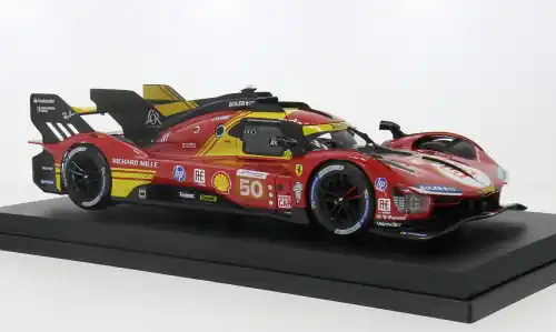 Ferrari 499P, 24h Le Mans, 2024, 50, A.Fuoco/N.Nielsen, 1 18, Bburago | Jetzt zugreifen