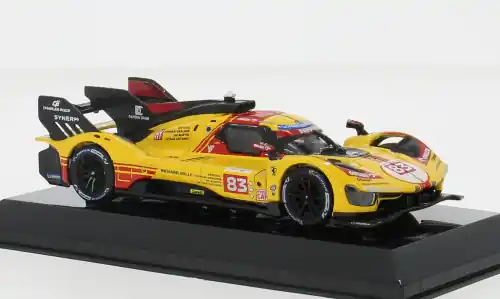 Kundenliebling | Ferrari 499P, 24h Le Mans, 2024, 83, R.Kubica/Y.Ye, 1 43, Bburago