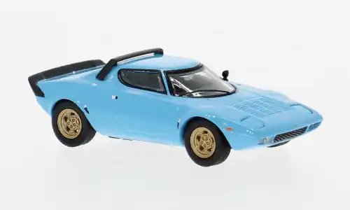 Lancia Stratos HF Stradale, hellblau, 1 64, Mini GT | Nur heute