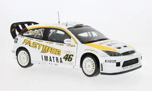 Sofort bestellen | Ford Focus RS WRC, Monza Rally Show, 2006, 46, V.Rossi/C.Cassina, 1 18, Sun Star
