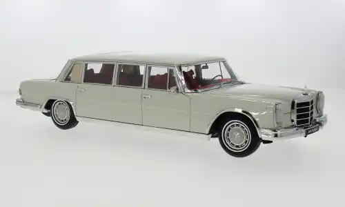 Aktionspreis | Mercedes 600 Pullman (W100), hellgrau, 1963, 1 18, I-NZG