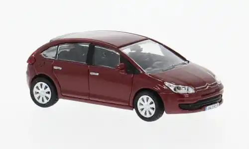 Jetzt bestellen - Citroen C4 Berline, dunkelrot, 2004, 1 87, Norev