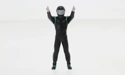 Figur Sean, black/green, 1 24, Atlantic - Neues Produkt