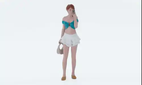Figur Ada, blue/white, 1 43, Atlantic | Fast ausverkauft