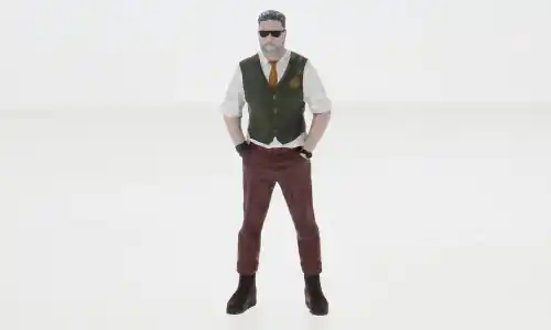 Figur Tim, white/grey/brown, 1 24, Atlantic | Sichere Zahlung