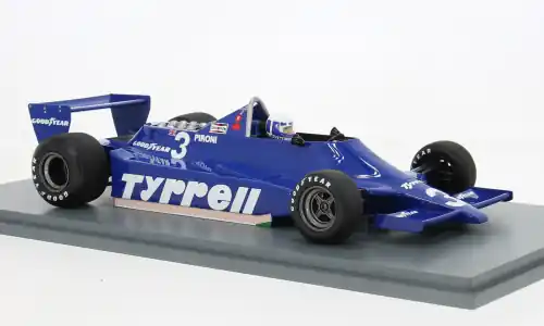 Sonderaktion - Tyrrell 009, GP Brasilien, 1979, 3, D.Pironi, 1 18, Spark