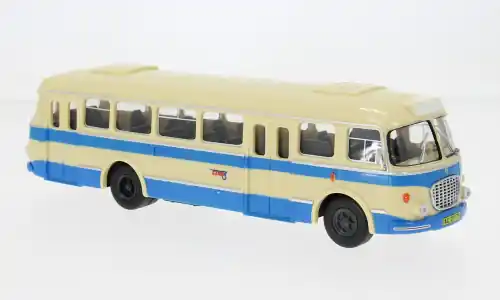 Herstellerpreis | Skoda Autobus 706 RTO, beige/blau, 1 43, Abrex