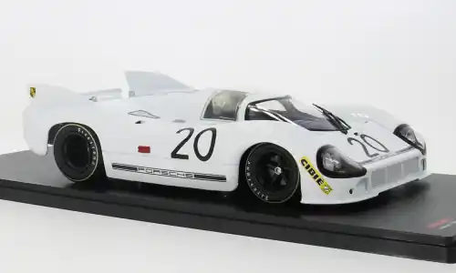 Sehr gefragt - Porsche 917/20, weiss, 24h Le Mans, 1971, Martini Racing, 20, W. Kauhsen/G. v. Lennep, 1 18, Werk83