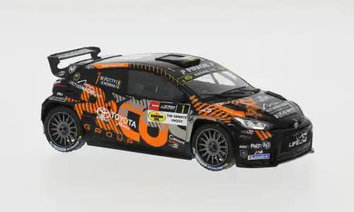 Zertifiziert | Toyota GR Yaris Rally2, Rally WM, Rally Ypres, 2024, 1, M.Potty/R.Herman, 1 43, IXO