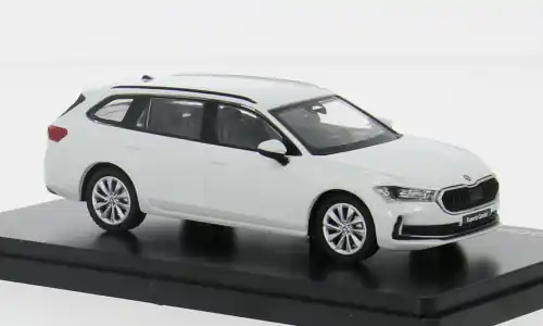 Skoda Superb IV, weiss, 2023, 1 43, Abrex - Direkt ab Werk
