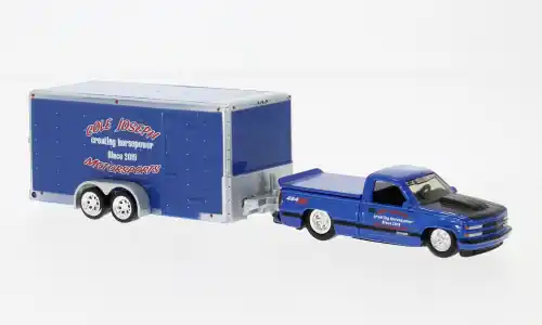 Neu im Sortiment - Chevrolet 454 SS Pick-Up, blau, 1993, 1 64, Maisto