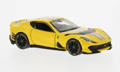 Ferrari 812 Competizione, gelb, 1 64, Maisto - Topseller
