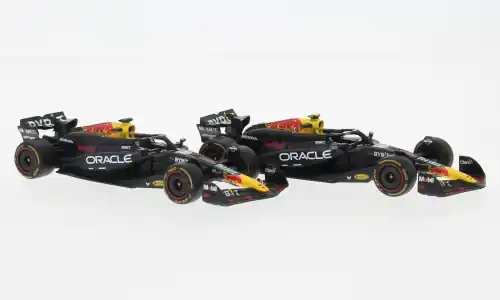 Letzte Stücke | Red Bull 2er-Set RB20, 2024, M.Verstappen/S.Perez, 1 43, Bburago