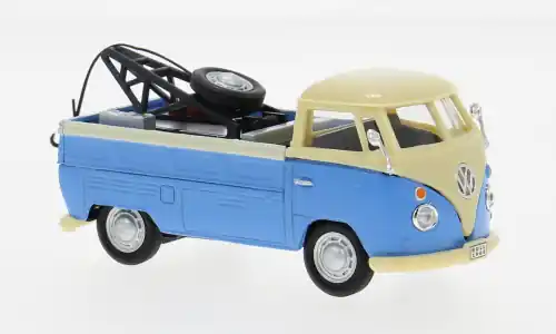VW T1 Pick Up, blau/weiss, 1 43, Cararama | Werkspreis
