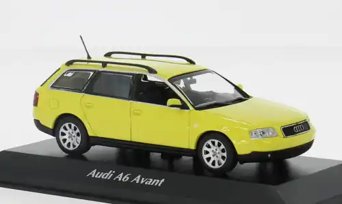 Neues Produkt | Audi A6 Avant, gelb, 1997, 1 43, Maxichamps