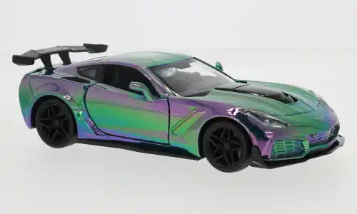Chevrolet Corvette ZR1, türkis, 2019, 1 24, Motormax | Günstig