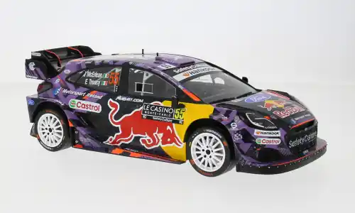 Ford Puma Rally1, WRC, Rally Monte Carlo, 2025, 55, J.McErLean/E.Treacy, 1 18, IXO | Neues Produkt