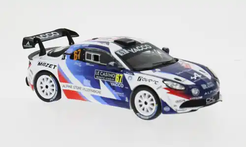 Alpine A110 RGT, WRC, Rally Monte Carlo, 2025, 67, R.Astier/D.Giraudet, 1 43, IXO - Knallerpreis